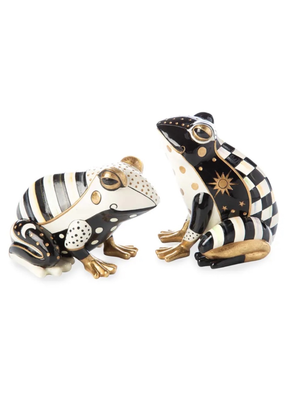 Mackenzie-Childs Cosmic Frogs, Set of 2